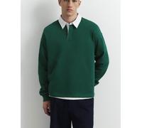 Pull&Bear polo a maniche lunghe verde M