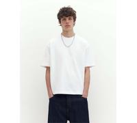 Pull&Bear Premium - T-shirt a maniche corte bianca-Bianco M