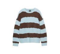 Pull&Bear Pullover blu chiaro / marrone Uomo Pull&Bear XS
