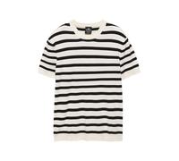 Pull&Bear - Maglione a maniche corte bianco/nero-Multicolore L