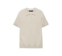Pull&Bear - Polo a maniche corte color sabbia-Neutro M