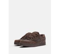 Pull&Bear - Sneakers a pannelli multipli da skate marroni-Marrone 44