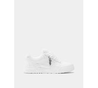 Pull&Bear - Sneakers da skate bianche con pannelli multipli-Bianco 43