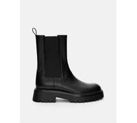 Pull&Bear - Stivaletti Chelsea bassi neri-Nero 37