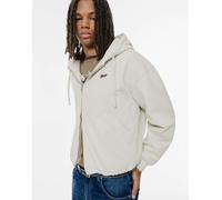 Pull&Bear - STWD - Bomber con cappuccio color bianco sporco S