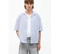 Pull&Bear - Stwd - Camicia a maniche corte a righe-Multicolore S