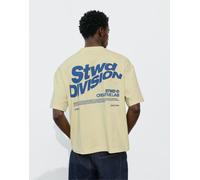 Pull&Bear - Stwd Creative Lab - T-shirt color lime-Verde M