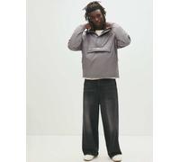 Pull&Bear - STWD - Giacca color grigio scuro con tasca a marsupio S