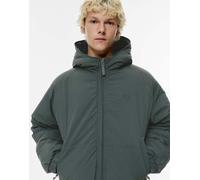 Pull&Bear - Stwd - Giacca impermeabile verde in ripstop M
