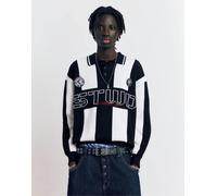 Pull&Bear - Stwd - Polo in maglia bianca/nera-Multicolore L