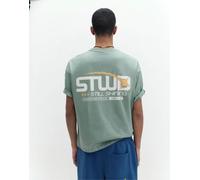 Pull&Bear - STWD Star - T-shirt turchese-Blu M
