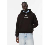 Pull&Bear - STWD Studio - Felpa nera con cappuccio-Nero M