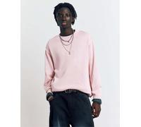 Pull&Bear - Stwd Studio - Maglione rosa ricamato M