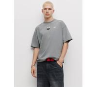 Pull&Bear - STWD - T-shirt blu squadrata XS