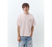 Pull&Bear - STWD - T-shirt squadrata rosa con logo XS