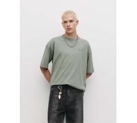 Pull&Bear - STWD - T-shirt verde sbiadita XL