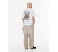 Pull&Bear - T-shirt bianco sporco con stampa rally "Honda Civic" M