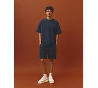 Pull&Bear - T-shirt blu pesante a maniche corte XS