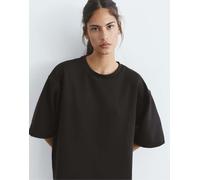 Pull&Bear - T-shirt oversize grigia-Grigio S