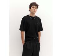 Pull&Bear - T-shirt oversize squadrata nera con logo Stwd-Nero 2XL