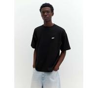 Pull&Bear - T-shirt oversize squadrata nera con logo Stwd-Nero 2XS
