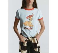 Pull&Bear - T-shirt regular fit blu M