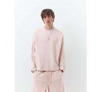 Pull&Bear - T-shirt rosa a pannelli con stampa STWD XS