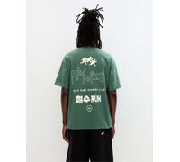 Pull&Bear - T-shirt verde con stampa “Squid Game” S