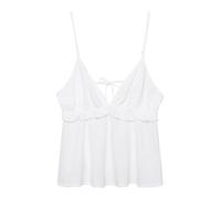 Pull&Bear Top bianco Donna Pull&Bear L