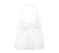 Pull&Bear Top bianco Donna Pull&Bear S