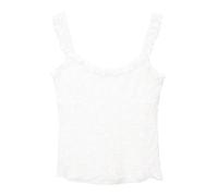Pull&Bear Top bianco Donna Pull&Bear S