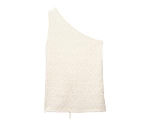 Pull&Bear Top écru Donna Pull&Bear L