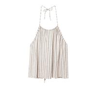 Pull&Bear Top écru / grigio scuro Donna Pull&Bear L