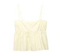 Pull&Bear Top giallo / giallo pastello / bianco Donna - PROMO - Maglie e top - Top - Top eleganti Pull&Bear XS