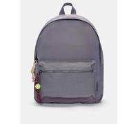 Pull&Bear - Zaino grigio in nylon con charms M