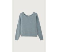 Pull collo a barchetta in maglia grossa DAMSVILLE Blu M/L Tinta unita