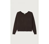 Pull collo a barchetta in maglia grossa DAMSVILLE Marrone M/L Tinta unita