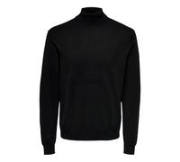 Pull collo a dolcevita Wyler Nero M Tinta unita