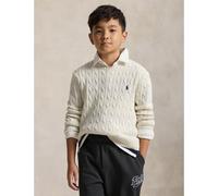 Pull con trecce Beige 8 anni Tinta unita