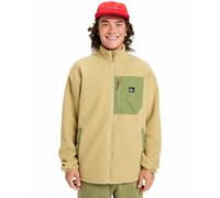 Pull con zip a collo alto Clean Coast Beige XL Tinta unita