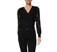 Pull côtelé à manches longues et col en V pour femme, nouveauté 98702