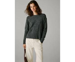 Pull girocollo CECIL Grigio L Tinta unita