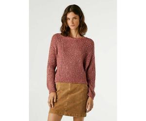 Pull girocollo CINTIA Rosa XL Tinta unita