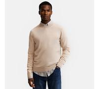 Pull in lana merino Signature, BASTIEN Beige XL Tinta unita