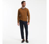Pull in lana merino Signature, BASTIEN Marrone XXL Tinta unita