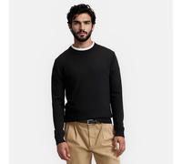 Pull in lana merino Signature, BASTIEN Nero XXL Tinta unita