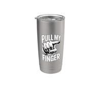 Pull My Finger Bicchiere termico in acciaio inox doppia parete