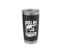 Pull My Finger Bicchiere termico in acciaio inox doppia parete