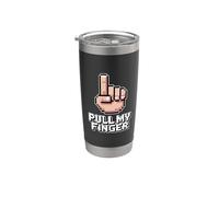 Pull My Finger Bicchiere termico in acciaio inox doppia parete