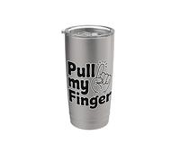 Pull My Finger Bicchiere termico in acciaio inox doppia parete